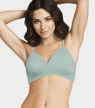 Load image into Gallery viewer, Enamor Drip T Shirt Bra for Women Padded, Wire-Free, Medium Coverage - SMB03 (Sage Green)
