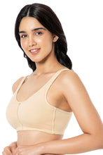 Load image into Gallery viewer, Amante Cotton Daily Support Solid Non Padded Non-Wired Bra - Hazelnut 93201
