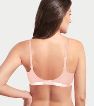 Load image into Gallery viewer, Enamor Innovations CloudSoft, Invisi Neckline Women's Cotton Everyday T-Shirt Bra - Padded, Wirefree, Medium Coverage - A032 (Cherry Blossom)
