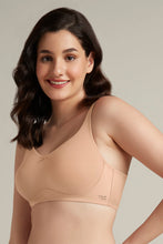 Load image into Gallery viewer, Amante Dreamy comfort Non-Padded Non-Wired Cotton Bra - Sandalwood
