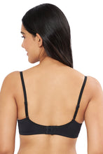 Load image into Gallery viewer, Amante Elegant Dream Padded Wired T-shirt Bra - Black 92101

