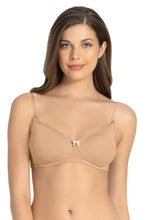 Load image into Gallery viewer, Amante Classic Backless Padded &amp; Non-wired Bra - Sandalwood 78301
