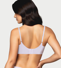 Load image into Gallery viewer, Enamor Invisi Bonded Fixed Cup Shimmer Dot T-Shirt Bra, Padded, Wire Free, Seam Free Fit - IO12 (Lilac Rizz)
