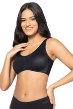 Load image into Gallery viewer, Amante Invisi Ease Padded Non-Wired Slip-On Bra - Black 102501
