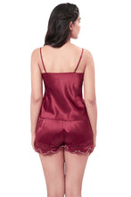 Load image into Gallery viewer, Amante Eternal Bliss Sleeveless Sleep Cami - Red Berry 70201
