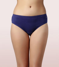 Load image into Gallery viewer, Enamor CH03 Chic Cotton, All Day Comfort, Mid Waist Hipster Panty for Women - Naturally Breathable, Antimicrobial with Stain release, Inner Elastic, Full Coverage -  Pack of 3 (Multicolorsolid)
