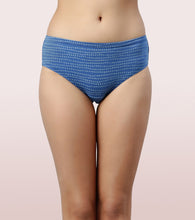 Load image into Gallery viewer, Enamor CH03 Chic Cotton, All Day Comfort, Mid Waist Hipster Panty for Women - Naturally Breathable, Antimicrobial with Stain release, Inner Elastic, Full Coverage -  Pack of 3 (Multicolorprint)
