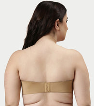 Load image into Gallery viewer, Enamor Strapless Multiway Styling Women's T-Shirt Bra - Padded, Wired, Medium Coverage - F074 (Available in Plus Sizes) (Buff)

