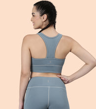Load image into Gallery viewer, Enamor Basic Workout Sports Bra | Medium Impact Dry Fit Longline Bra For Women | A202
