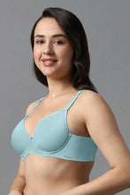 Load image into Gallery viewer, Amante Airy Padded Wired Bra - Porcelain Blue 93901

