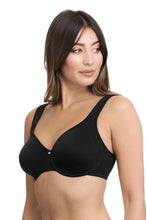 Load image into Gallery viewer, Amante Contour Support Non-padded Wired Support Bra - Black 77701
