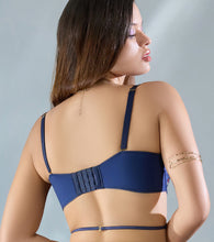 Load image into Gallery viewer, Enamor × Papa Don’t Preach - The Cosmic Crush Multiway Luxury Strapless Bra for Women Padded, Wired Cups - DB02 (Astral Blue)
