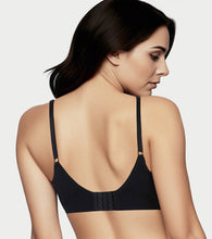 Load image into Gallery viewer, Enamor Innovations Flexi Free Ultra Smoothening Seamless Women's T-Shirt Bra - No-Pinch, Padded, Wirefree, Full Coverage - F037 (Black)
