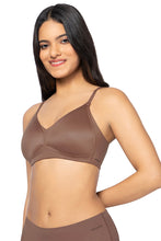 Load image into Gallery viewer, Amante Smooth Plunge Padded Non-Wired Bra - Clove 04801
