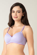 Load image into Gallery viewer, Amante Casual Chic Padded Non-Wired T-Shirt Bra - Lavender 10901
