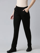 Load image into Gallery viewer, Go Colors Black Fleece Ultra Warm Tregging
