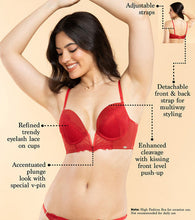 Load image into Gallery viewer, Enamor F141 Eyelash Victory Bra - Padded, Wired, Medium Coverage, Mild Push-Up
