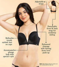 Load image into Gallery viewer, Enamor F141 Eyelash Victory Bra - Padded, Wired, Medium Coverage, Mild Push-Up
