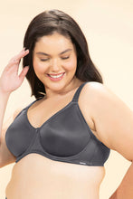 Load image into Gallery viewer, Amante Delight Minimizer Non-Padded Wired Bra - Blackened Pearl 104001
