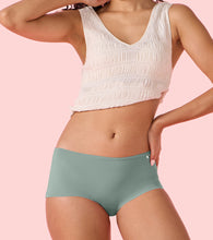 Load image into Gallery viewer, Enamor PS40 Innovations Invisi, All Day Comfort, Mid Waist Boyshorts Panty for Women - No Visible Panty Lines, Breathable, Sweat wicking, Free Cut, Full Coverage -  Pack of 1 (Jadeite)
