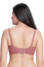 Load image into Gallery viewer, Amante Lace Elegance Padded Non-Wired Bra  - Dusty Rose 87701
