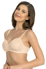 Load image into Gallery viewer, Amante Cloudsoft Padded &amp; Non-wired Bra - Almond 77401
