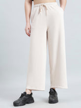 Load image into Gallery viewer, Go Colors Cream Fleece Wide Pant
