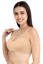 Load image into Gallery viewer, Amante Lace Concealer Non-padded Non-wired Bra - Hazelnut 92201
