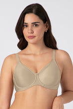 Load image into Gallery viewer, Amante Chic Contour Non-Padded Wired Minimizer Bra - Sandalwood 09901
