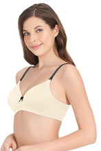Load image into Gallery viewer, Amante Smooth Dreams Padded Non-wired T-shirt Bra - Whitesmoke 82301
