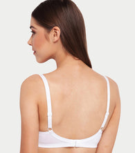 Load image into Gallery viewer, Enamor Innovations Fabcool Encircled  Side Support Shaper, Non Padded, Wirefree, High Coverage, Women's Cotton Everyday Bra  - A042 (Available in Plus Sizes) (White)
