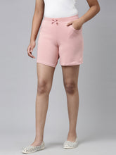 Load image into Gallery viewer, Go Colors Baby Pink Cotton Knit Shorts
