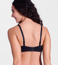 Load image into Gallery viewer, Enamor The Strapless Balconette T-Shirt Bra - Padded, Non-Wired, Medium Coverage - A129 (Jet Black)
