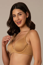 Load image into Gallery viewer, Amante Classique Elegance T-shirt Bra - Tan
