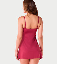 Load image into Gallery viewer, Enamor N191 Non-Padded Wire-Free Plunge Scallop-Wave Babydoll - Coral Wave
