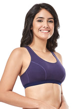 Load image into Gallery viewer, Amante every de Lounge Essentials Non-Padded Non-Wired Full Cover Slip-on Bra - Eclipse
