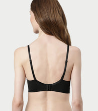 Load image into Gallery viewer, Enamor Innovations Ecolite, Smoother Perfect Lift Women's T-Shirt Bra - Crush Proof Cups, Padded, Wired, High Coverage - F057 (Black)
