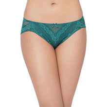 Load image into Gallery viewer, Wacoal Lucy Low Waist Medium Coverage Bridal Wear Lace Bikini Panty - Teal LCP258
