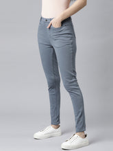 Load image into Gallery viewer, Go Colors Jeans Blue Cotton Polyester Super Stretch Jeggings
