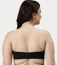 Load image into Gallery viewer, Enamor Strapless Multiway Styling Women's T-Shirt Bra - Padded, Wired, Medium Coverage - F074 (Available in Plus Sizes) (Black)

