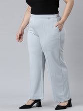 Load image into Gallery viewer, Go Colors Aqua Roma Ponte Wide Pants
