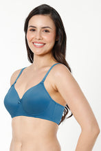 Load image into Gallery viewer, Amante Smooth Charm Padded Non-Wired T-Shirt Bra - Blue Sapphire 10606
