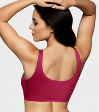Load image into Gallery viewer, Enamor Innovations Invisi Encircle lift, Ultra smooth, Bonded, Slip-on, Women's T-Shirt Bra - Seamless, No-Pinch, No-Dig, Padded, Wirefree, High Coverage- IO01 (Cherry Pink)
