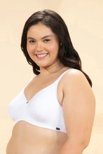 Load image into Gallery viewer, Amante Sophistique Ease Non-Padded Wired Minimizer Bra - White
