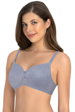 Load image into Gallery viewer, Amante Floral Romance Padded Non-wired Lace Bra - Tempest Lace 10306
