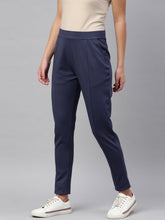 Load image into Gallery viewer, Go Colors Dark Jean Roma Ponte Pants
