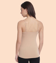 Load image into Gallery viewer, Enamor Essentials Stretch Cotton Camisole for Women
