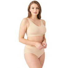 Load image into Gallery viewer, Wacoal B-Smooth Padded Non-wired Full Cup Everyday Wear Full coverage Bralette - Beige 835275

