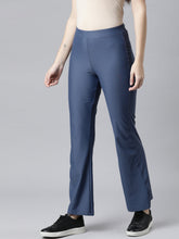 Load image into Gallery viewer, Go Colors Jeans Blue Nylon Stretch Bell Bottom
