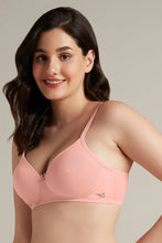 Load image into Gallery viewer, Amante Simply Soft Padded Non-Wired Cotton Bra - Impatiens Pink
